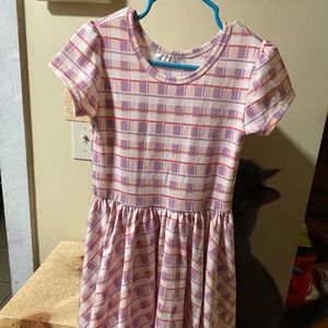 Dotdot Smile cap sleeve dress